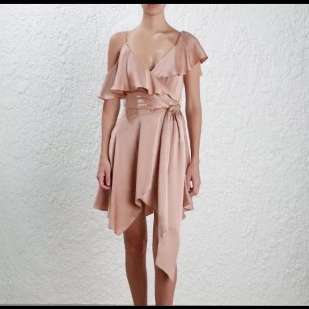 Zimmerman rose silk dress size 2 (US size 6/8)